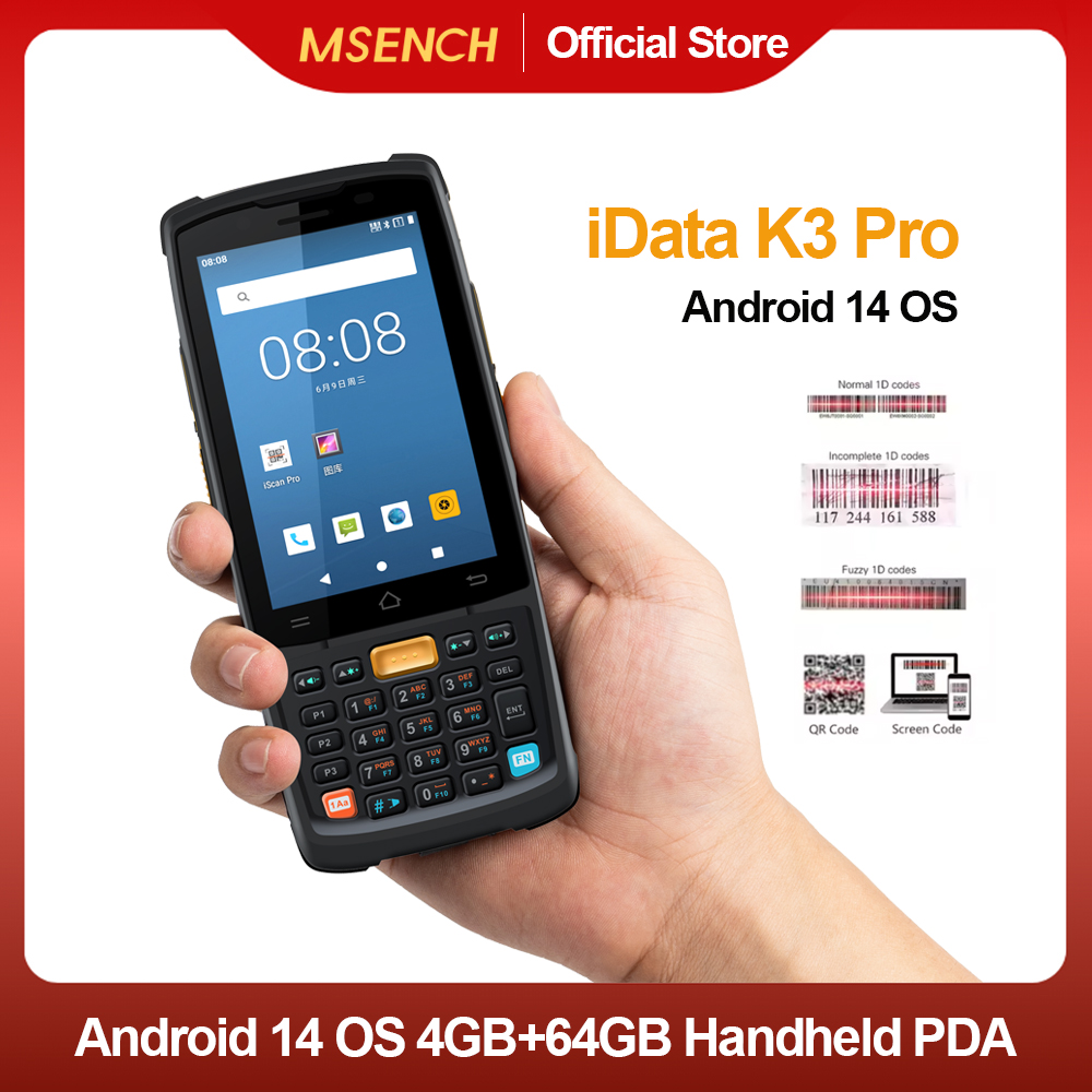 Handheld Pda Scanner Android Barcode - iData K3 pro Handheld PDA Android