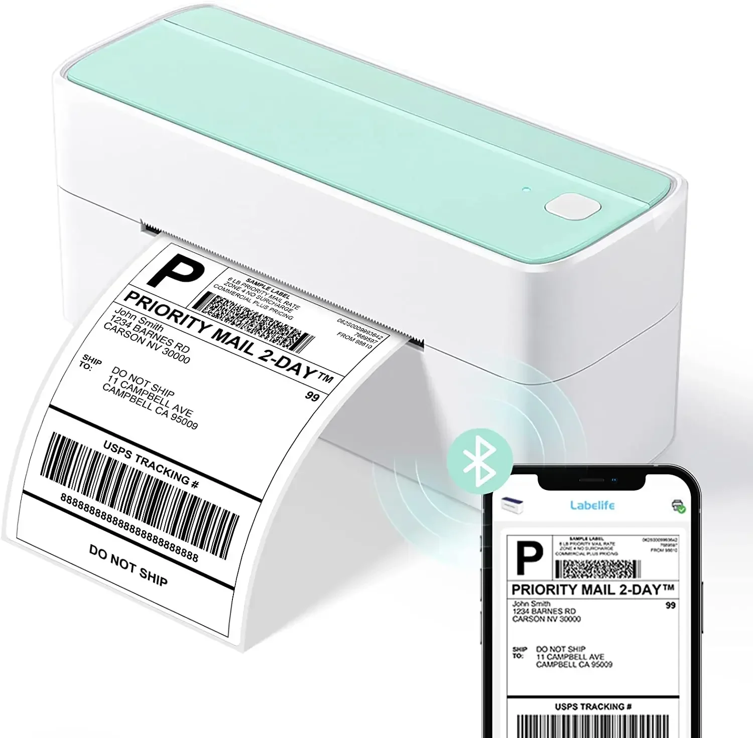 Thermal Label Printer 4X6 Shipping - 2026/Direct Thermal printer label roll paper