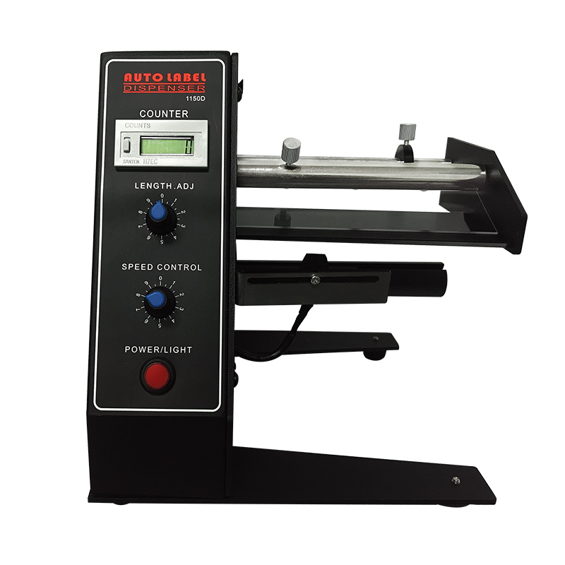Label Dispenser Electric Peel Machine - 1150D Electric Semi Automatic Adhesive Label