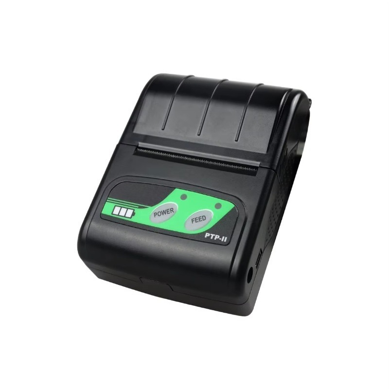 Bluetooth Portable Thermal Receipt Printer 58Mm - Portable Wireless Thermal Printer PTP-II 58mm