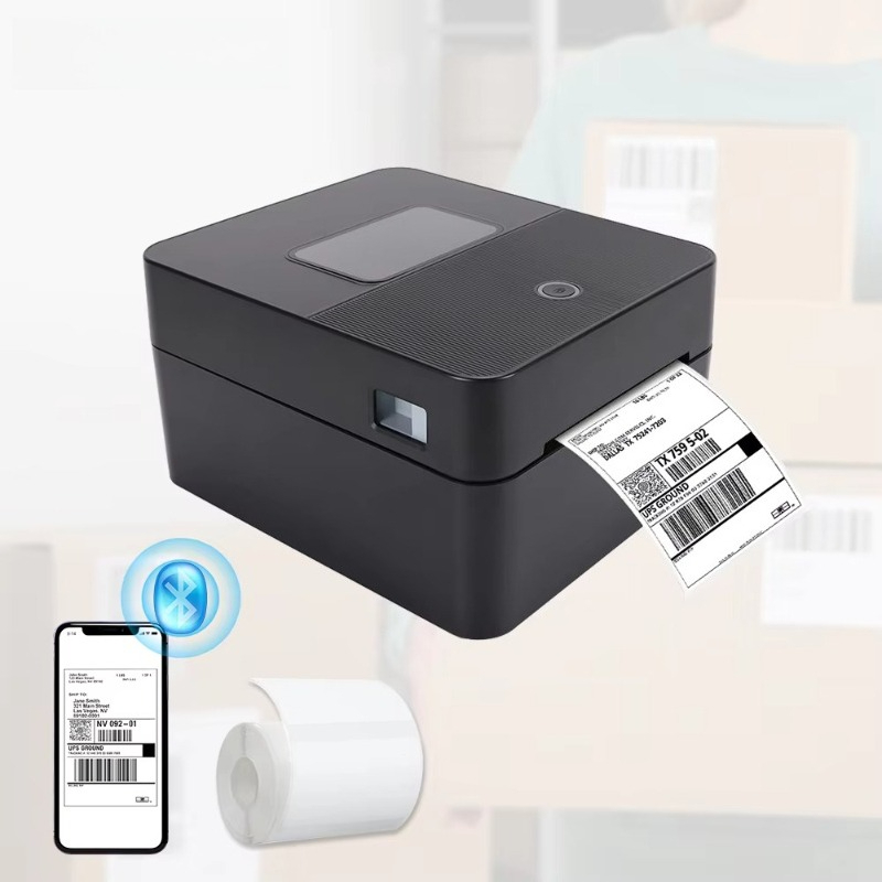 Barcode Printer Direct Thermal 110Mm - High Quality 203DPI Barcode Sticker Express