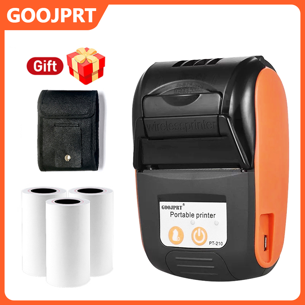 Bluetooth Portable Thermal Receipt Printer 58Mm - Mini Portable Thermal Receipt POS Printer
