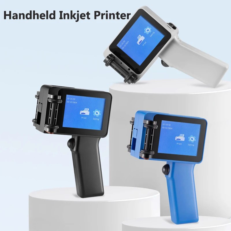 Handheld Inkjet Date Code Printer Gun - X1760 12.7mm TIJ Expiry Date Marking