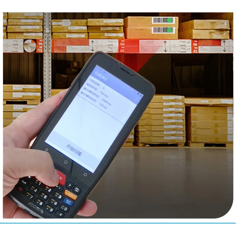 NEW 4.0 Inch Ip65 Android 9.0  - огляд і ціна Handheld Pda Scanner Android Barcode