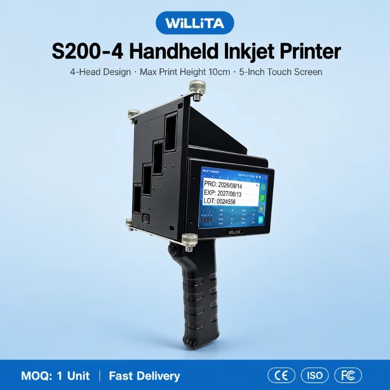 10cm Large Format TIJ Handheld - огляд і ціна Handheld Inkjet Date Code Printer Gun