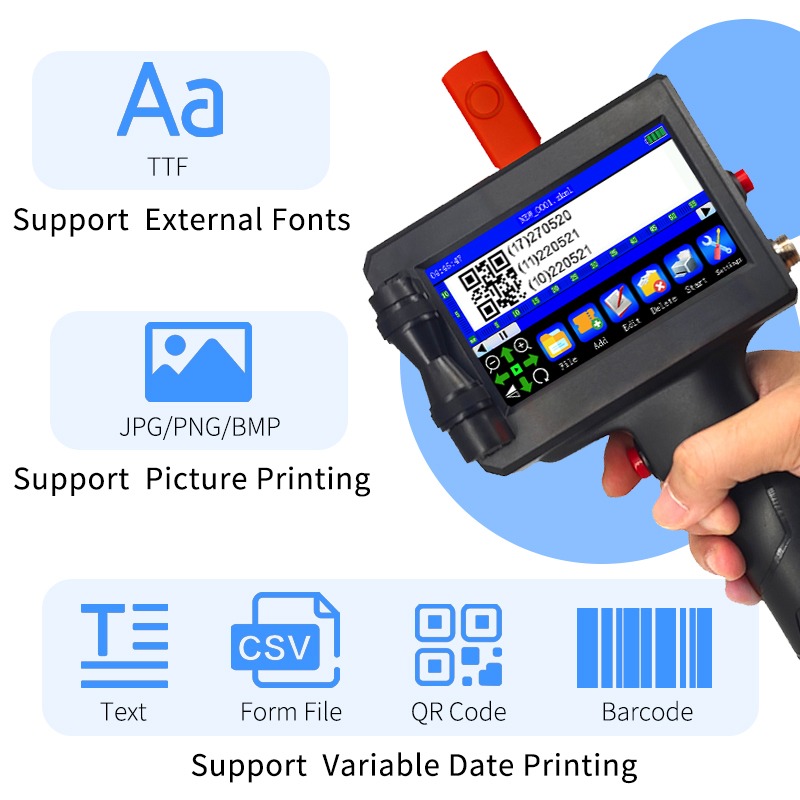 New Upgrade Expiry Date Code M - огляд і ціна Handheld Inkjet Date Code Printer Gun