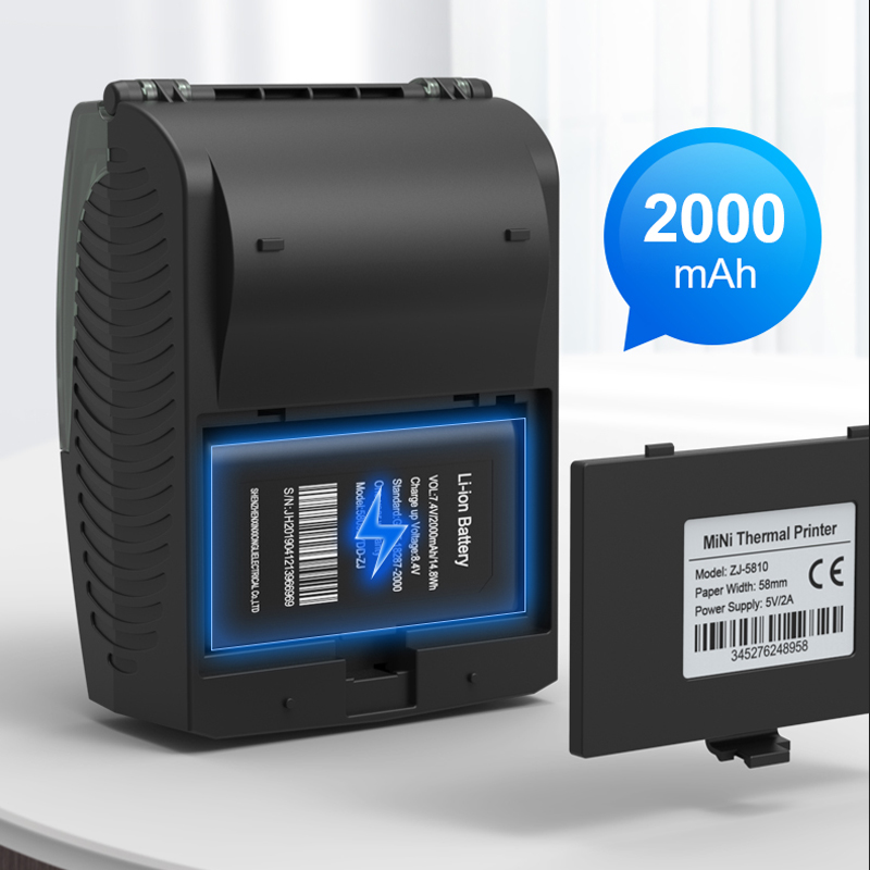 Portable 58mm Bluetooth Therma - огляд і ціна Bluetooth Portable Thermal Receipt Printer 58Mm
