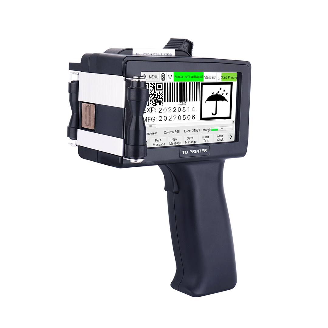 DOCOD G50 12.7mm Handheld Port - огляд і ціна Handheld Inkjet Date Code Printer Gun