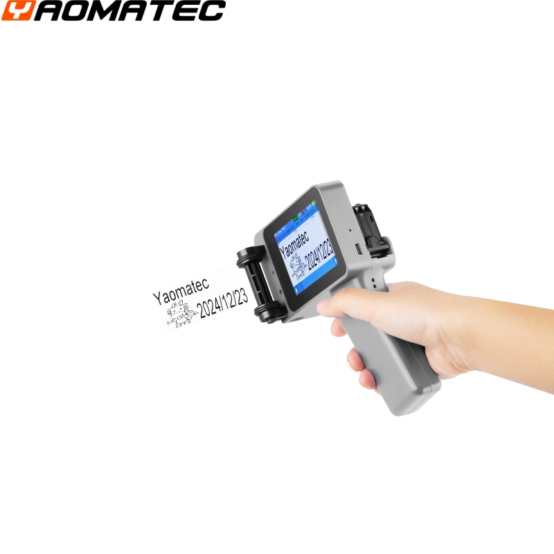 With ink:  Grey 12.7MM TIJ Exp - огляд і ціна Handheld Inkjet Date Code Printer Gun
