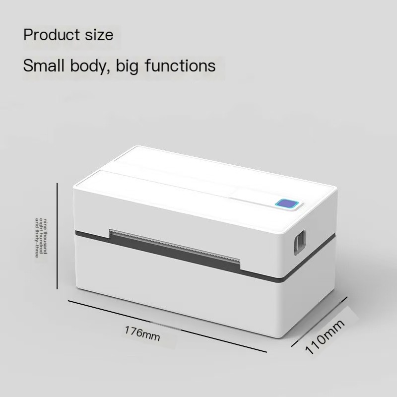 110mm 4 X 6 Inch  Inkless Dire - огляд і ціна Barcode Printer Direct Thermal 110Mm