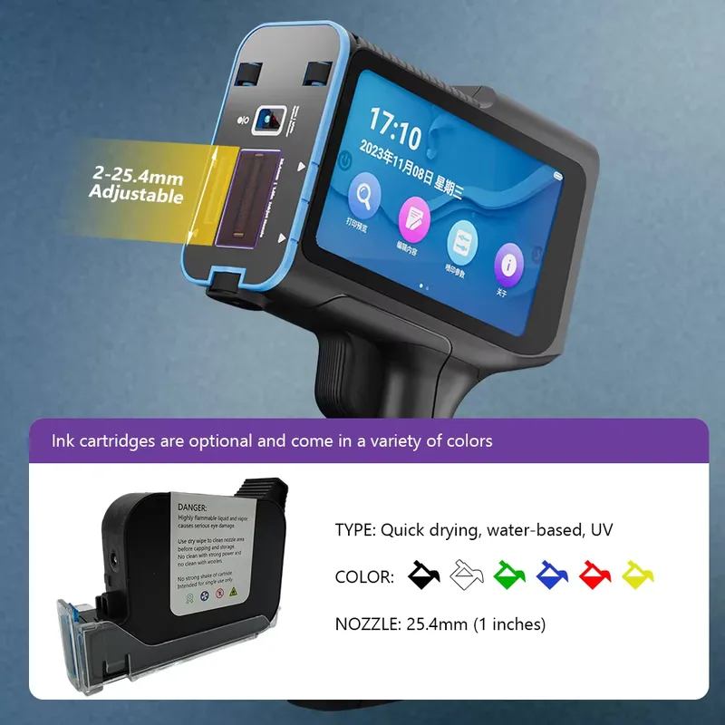 A9 Handheld Inkjet Printer 300 - огляд і ціна Handheld Inkjet Date Code Printer Gun