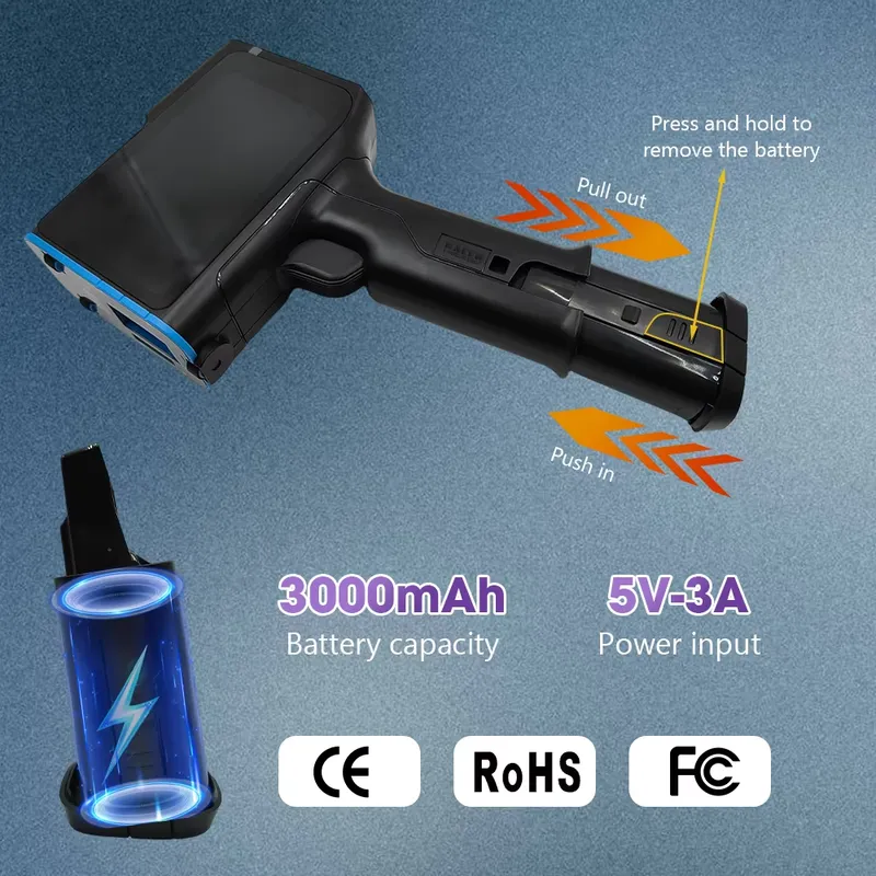 A9 Handheld Inkjet Printer 300 - огляд і ціна Handheld Inkjet Date Code Printer Gun