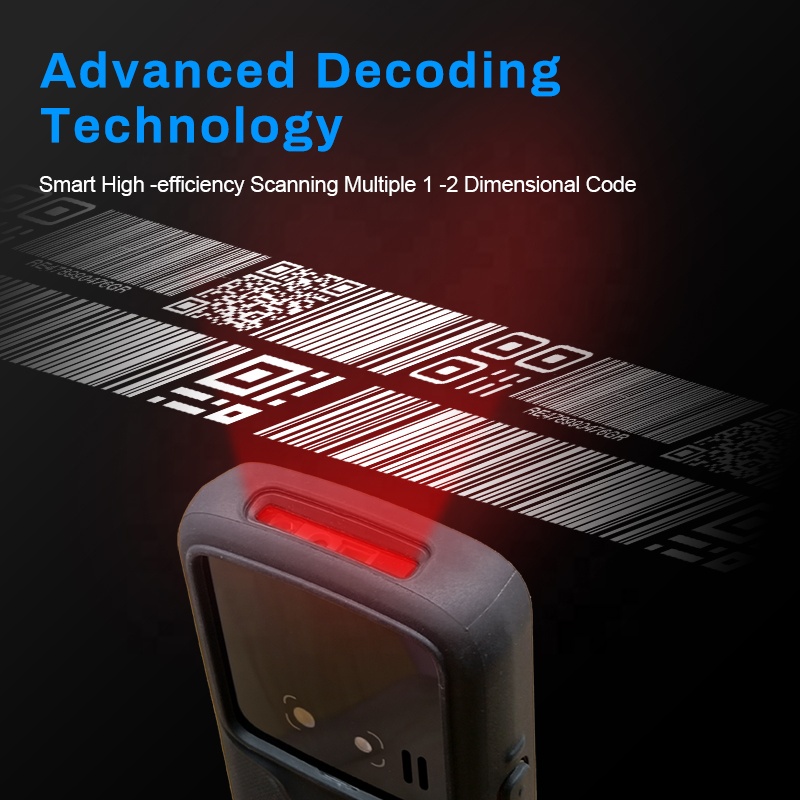 Android 9.0 4G NFC Rugged Wire - огляд і ціна Handheld Pda Scanner Android Barcode