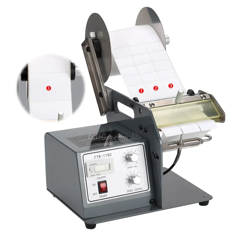 Fiber Induction Sticker Label  - огляд і ціна Label Dispenser Electric Peel Machine