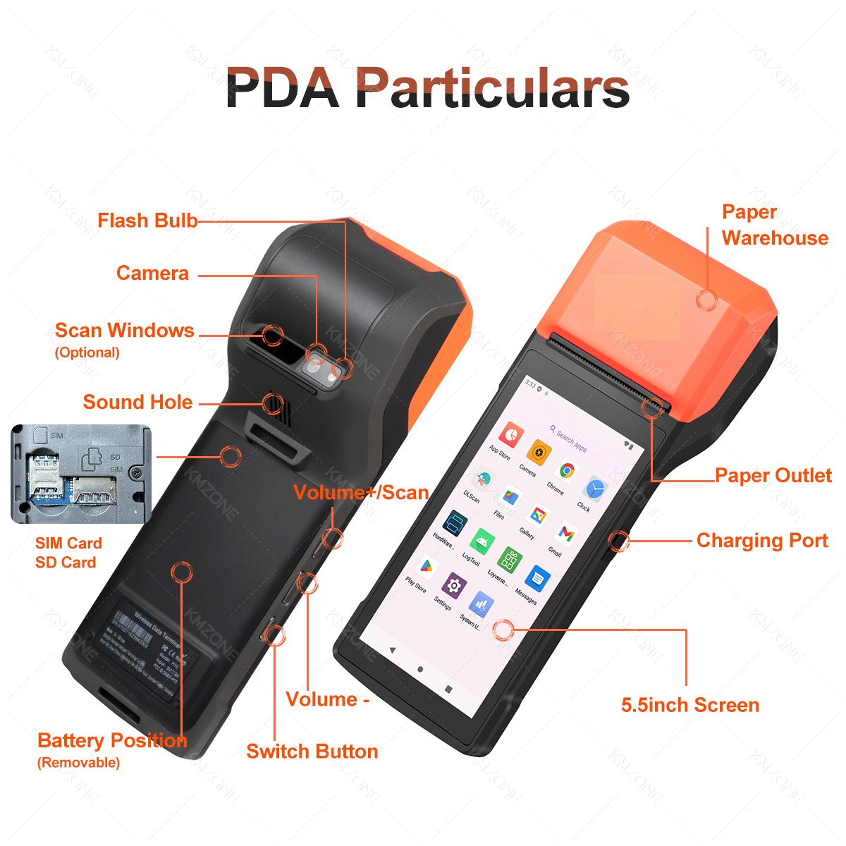 Handheld Android 13/14 PDA Pri - огляд і ціна Handheld Pda Scanner Android Barcode