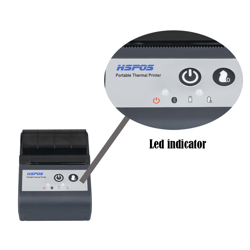 Portable Mobile 58mm Mini Smal - огляд і ціна Bluetooth Portable Thermal Receipt Printer 58Mm