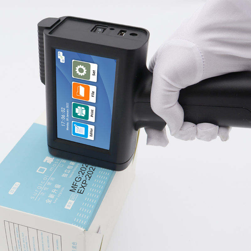 M20 25.4mm Handheld Inkjet Pri - огляд і ціна Handheld Inkjet Date Code Printer Gun