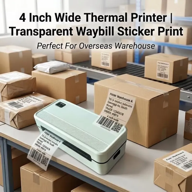 4 Inch USB Wireless Port Direc - огляд і ціна Barcode Printer Direct Thermal 110Mm