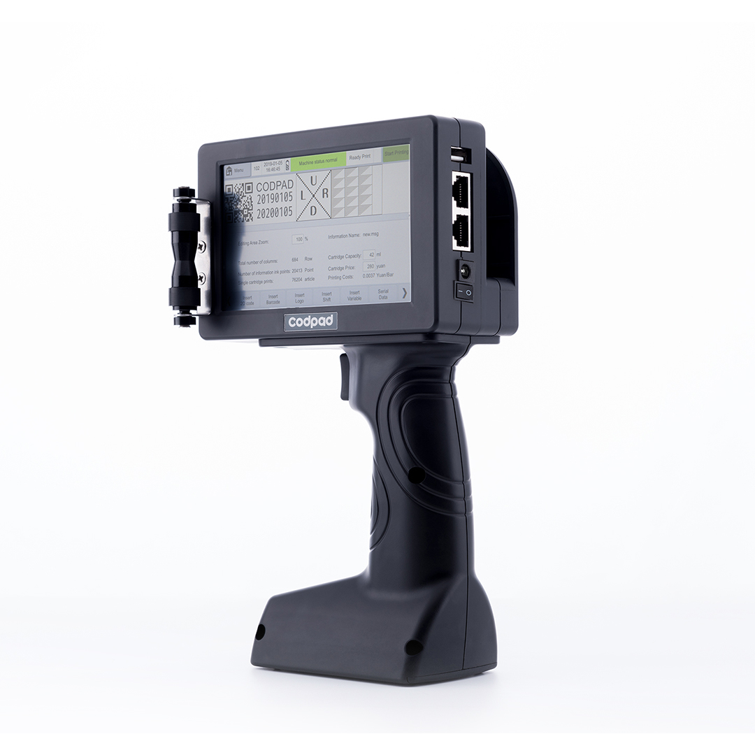 DOCOD T110-H 12.7MM Handheld&O - огляд і ціна Handheld Inkjet Date Code Printer Gun