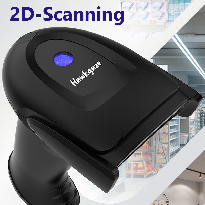 1D 2D QR Wireless Barcode Scan - огляд і ціна Wireless Barcode Scanner 2D Qr Laser