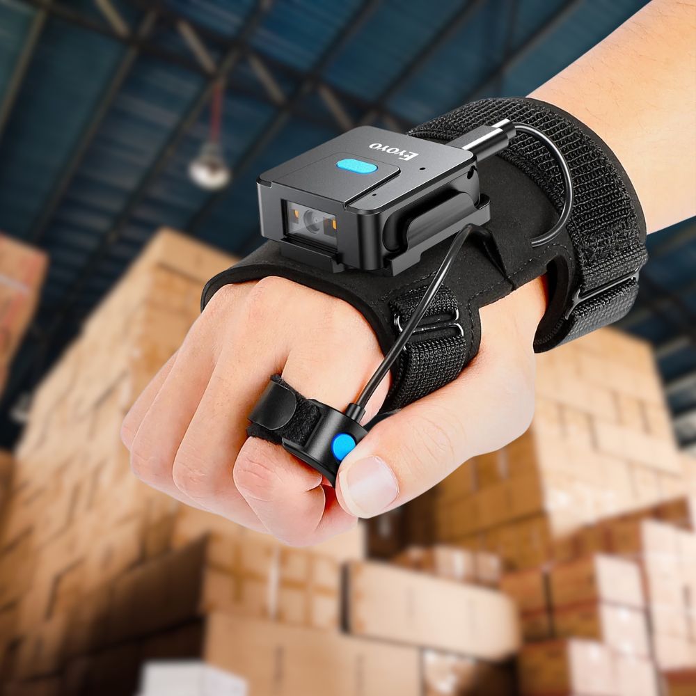 Eyoyo Wearable 2D Bluetooth Ba - огляд і ціна Wireless Barcode Scanner 2D Qr Laser