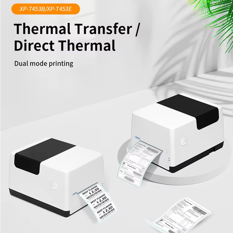 XP-T453B T453E Thermal Transfe - огляд і ціна Barcode Printer Direct Thermal 110Mm