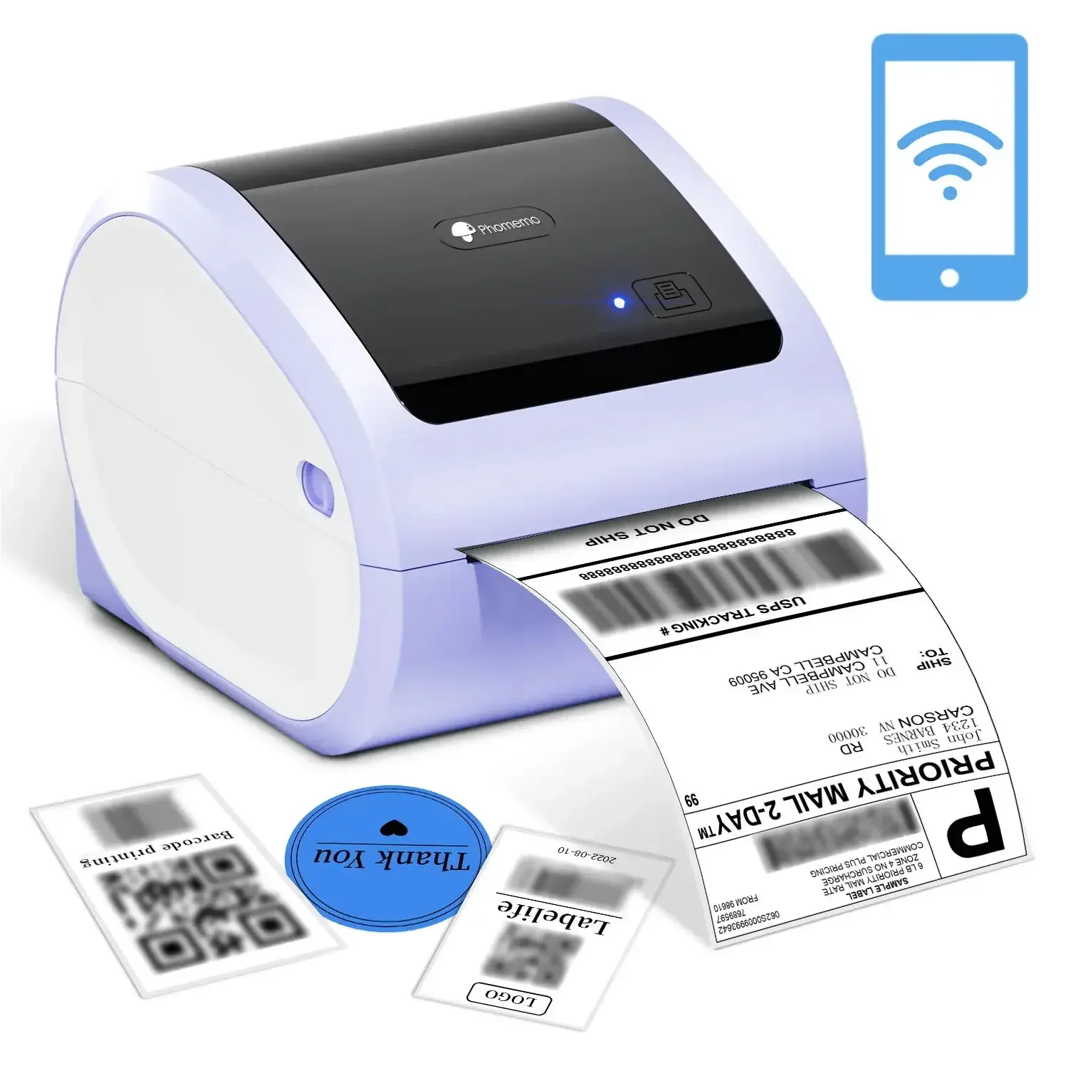2026/Direct Thermal printer la - огляд і ціна Thermal Label Printer 4X6 Shipping