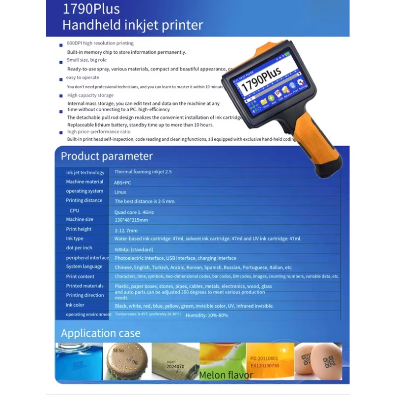 Handheld  Portable Inkjet Prin - огляд і ціна Handheld Inkjet Date Code Printer Gun