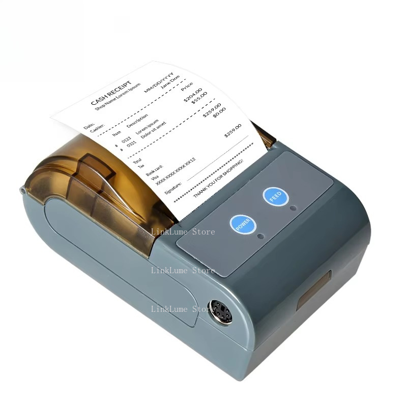 QS-5803 RS232 USB and Bluetoot - огляд і ціна Bluetooth Portable Thermal Receipt Printer 58Mm