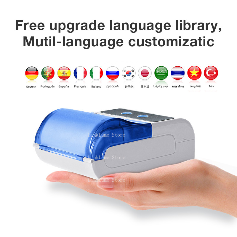 QS-5803 RS232 USB and Bluetoot - огляд і ціна Bluetooth Portable Thermal Receipt Printer 58Mm