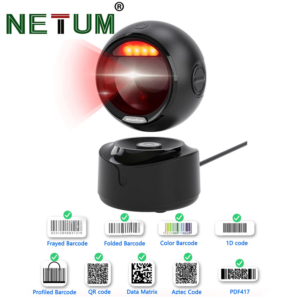 NETUM Barcode Scanner Automati - огляд і ціна Wireless Barcode Scanner 2D Qr Laser