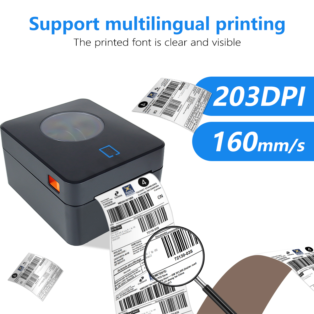 Direct Thermal For Bluetooth P - огляд і ціна Barcode Printer Direct Thermal 110Mm