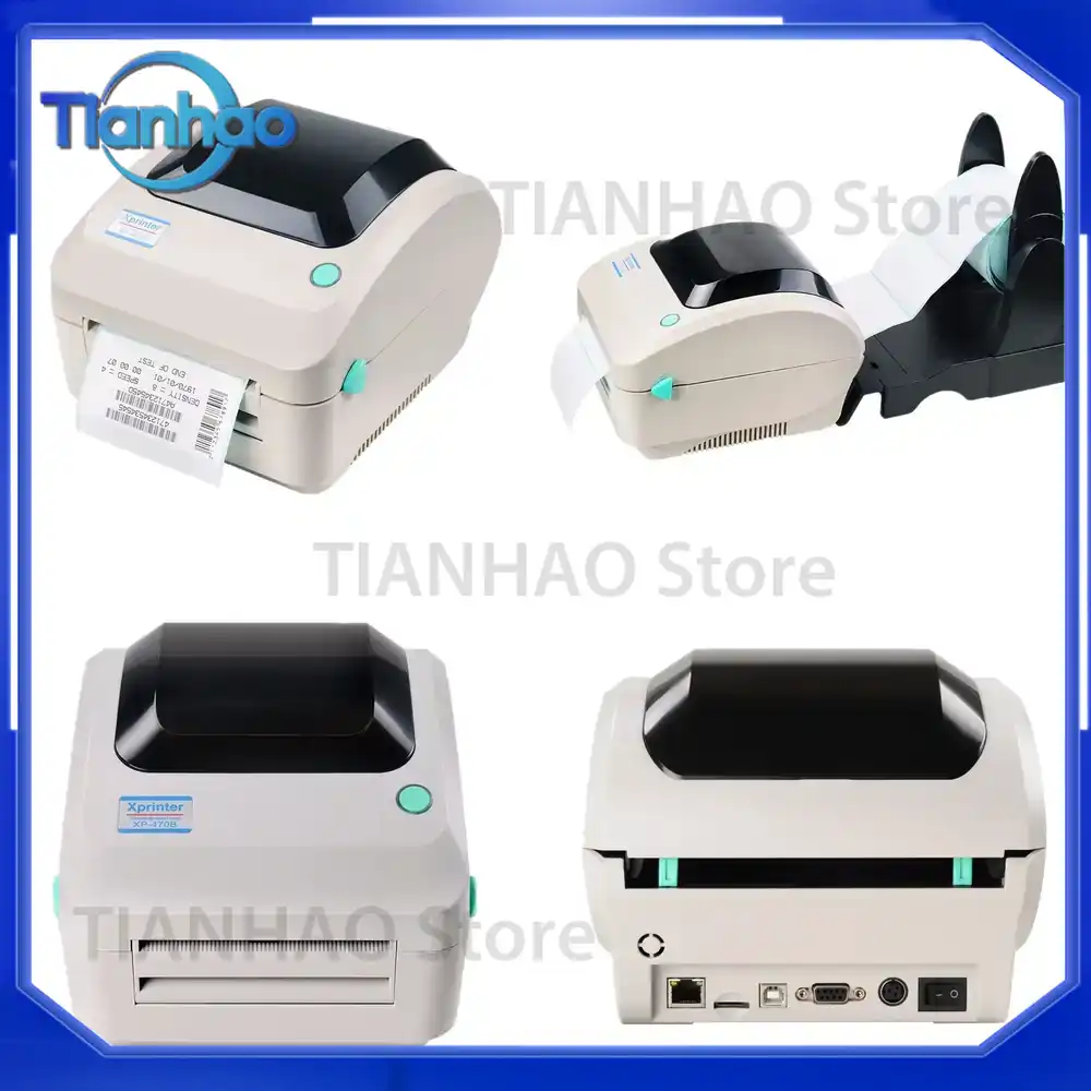 Thermal Shipping Label Printer - огляд і ціна Thermal Label Printer 4X6 Shipping