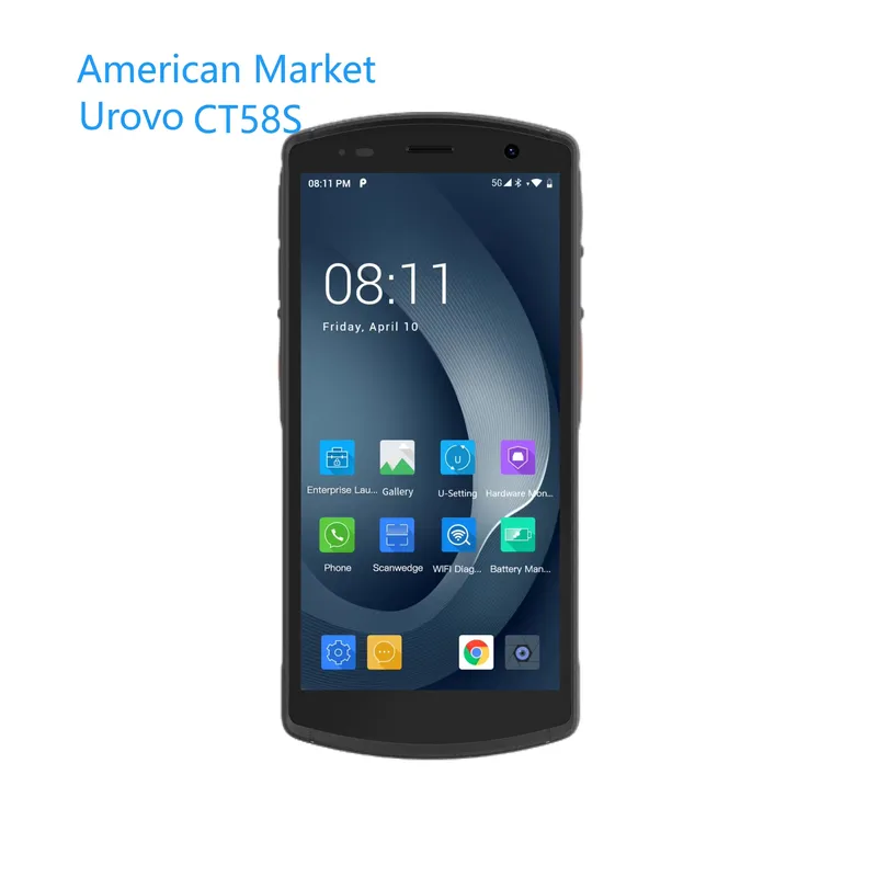 for UROVO CT58S Android Handhe - огляд і ціна Handheld Pda Scanner Android Barcode