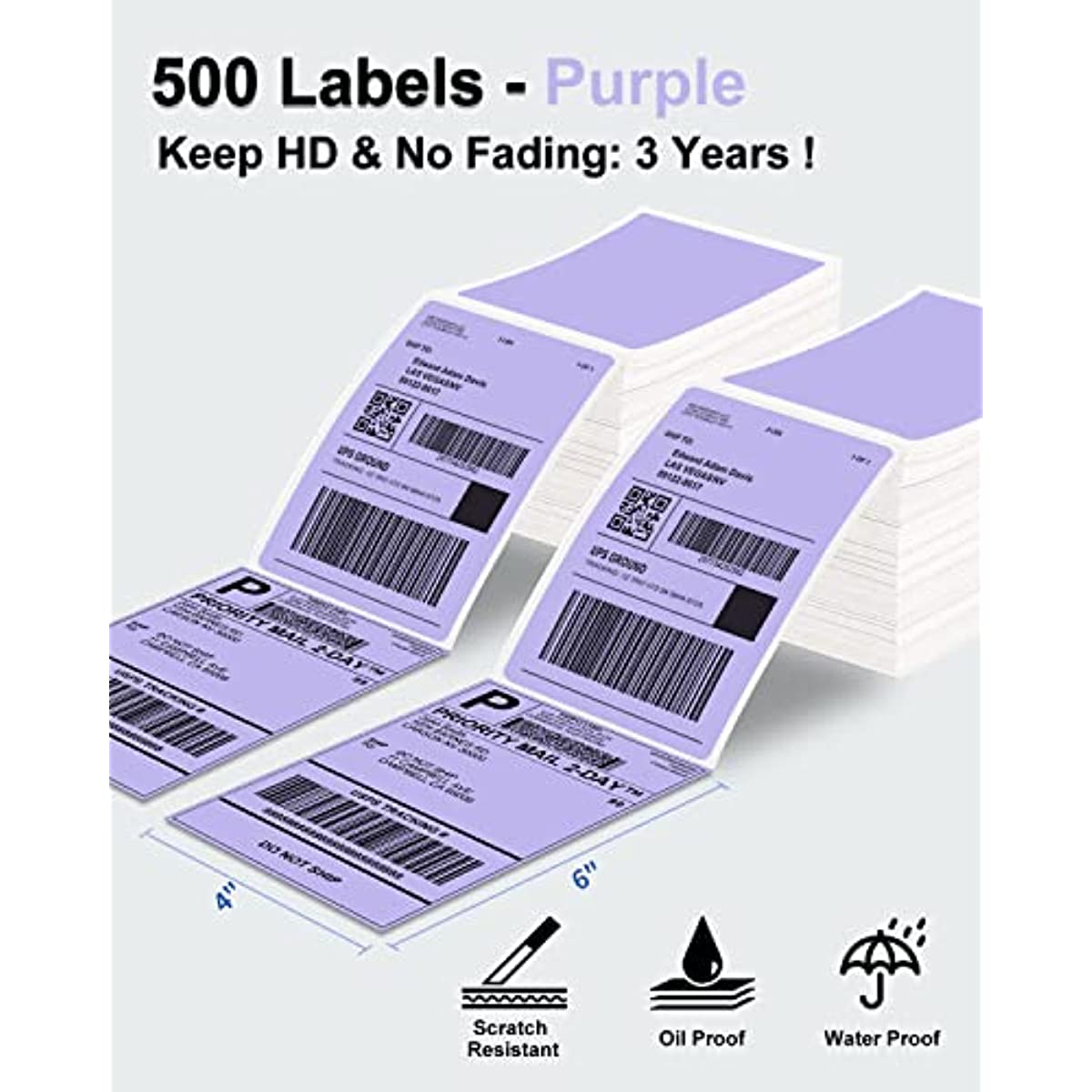 Phomemo 4x6 Thermal Labels for - огляд і ціна Thermal Label Printer 4X6 Shipping