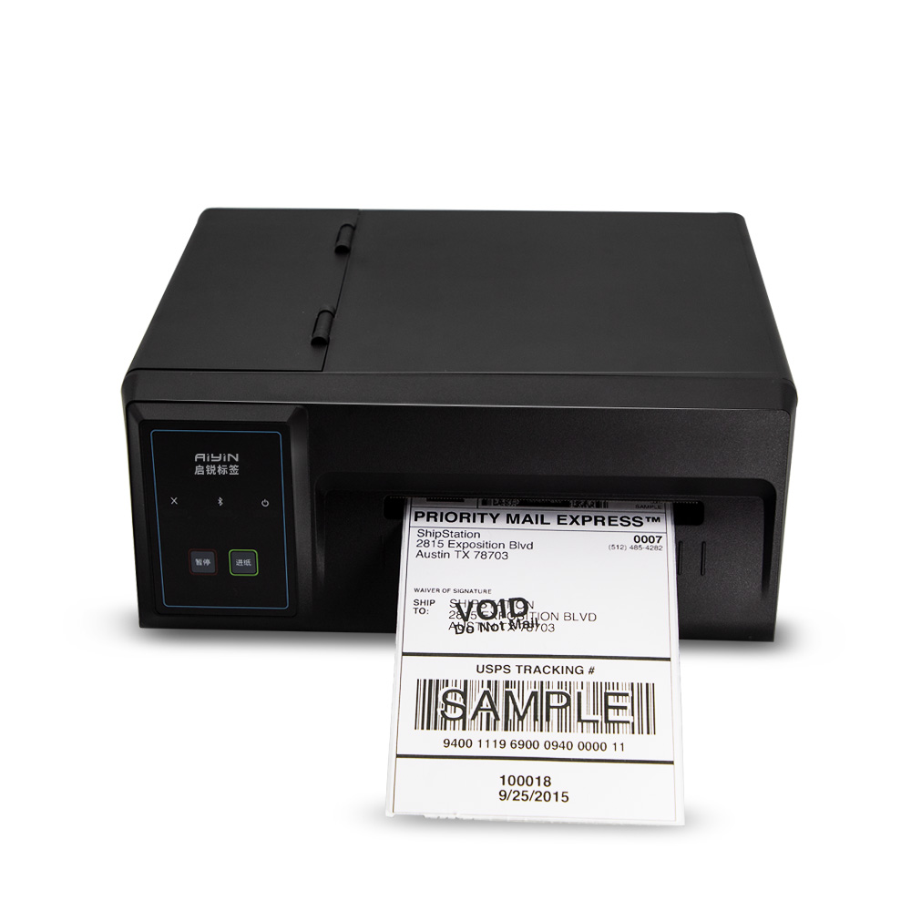 110mm Desktop Fast Printing FB - огляд і ціна Barcode Printer Direct Thermal 110Mm
