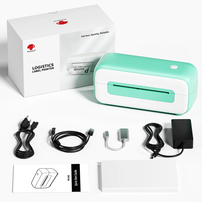 PM241-BT Thermal Label Printer - огляд і ціна Thermal Label Printer 4X6 Shipping