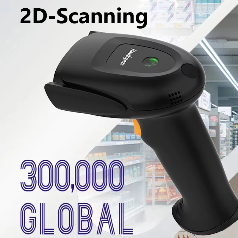 Langhuike Handheld 1D/2D QR Ba - огляд і ціна Wireless Barcode Scanner 2D Qr Laser