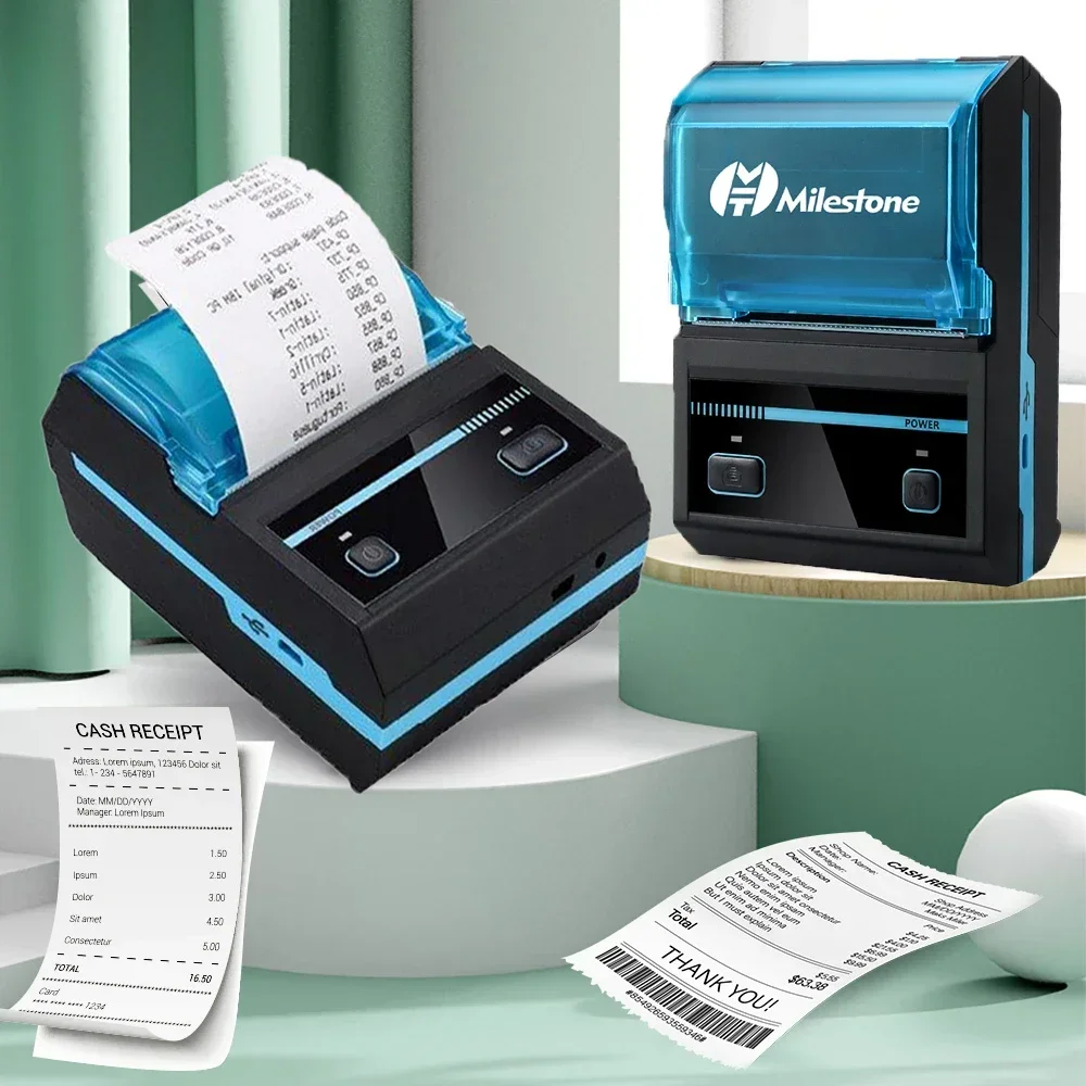 58mm Bluetooth Thermal Printer - огляд і ціна Bluetooth Portable Thermal Receipt Printer 58Mm