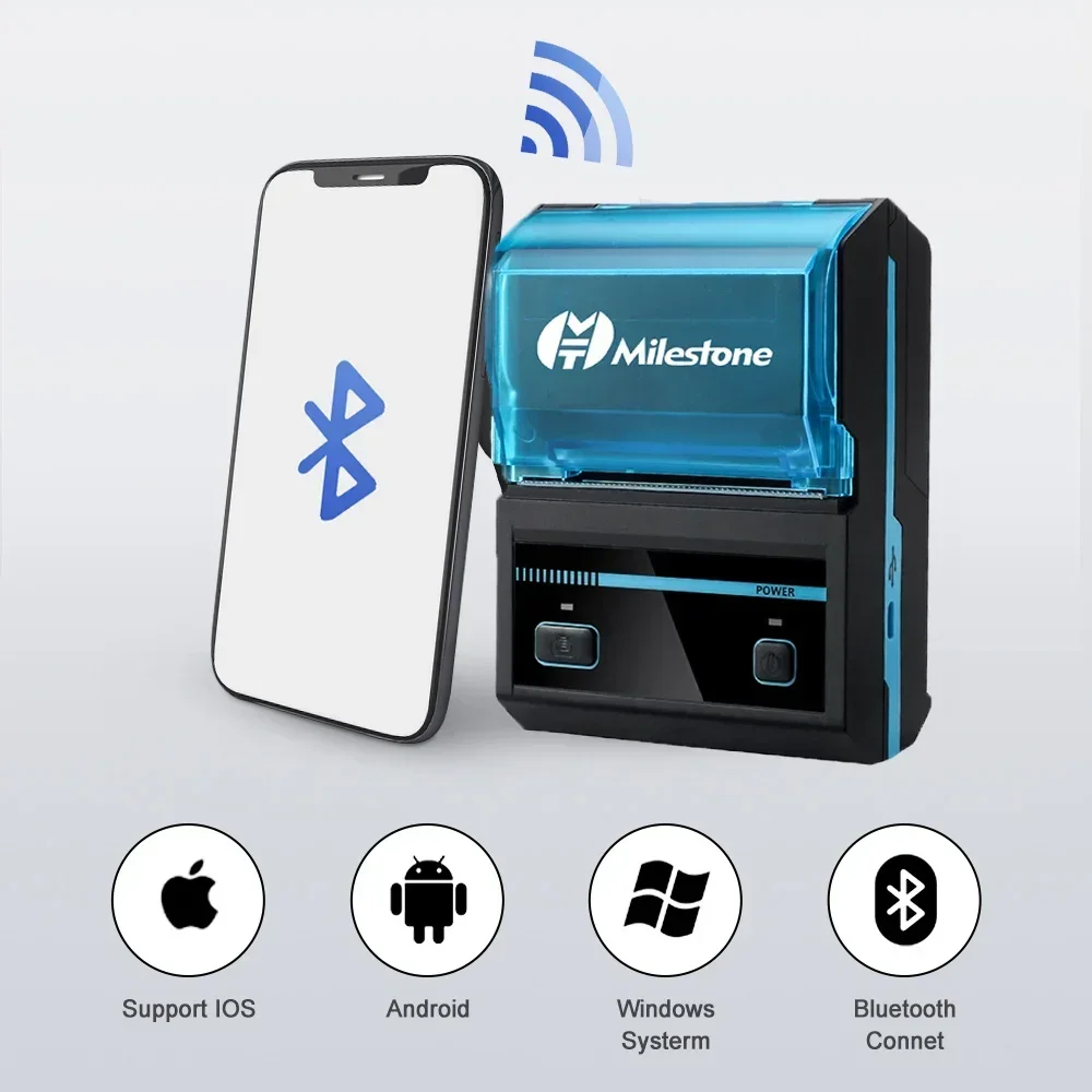 58mm Bluetooth Thermal Printer - огляд і ціна Bluetooth Portable Thermal Receipt Printer 58Mm