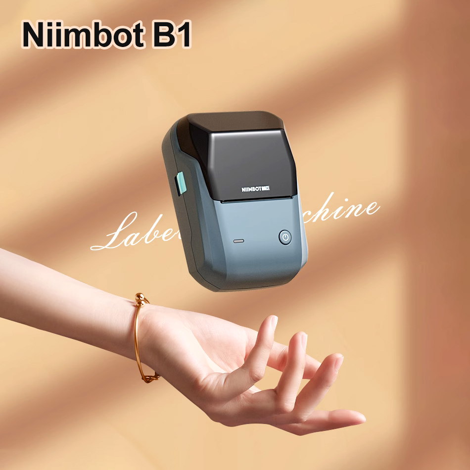 Niimbot B1 Wireless Label Make - огляд і ціна Round Sticker Thermal Labels Colored