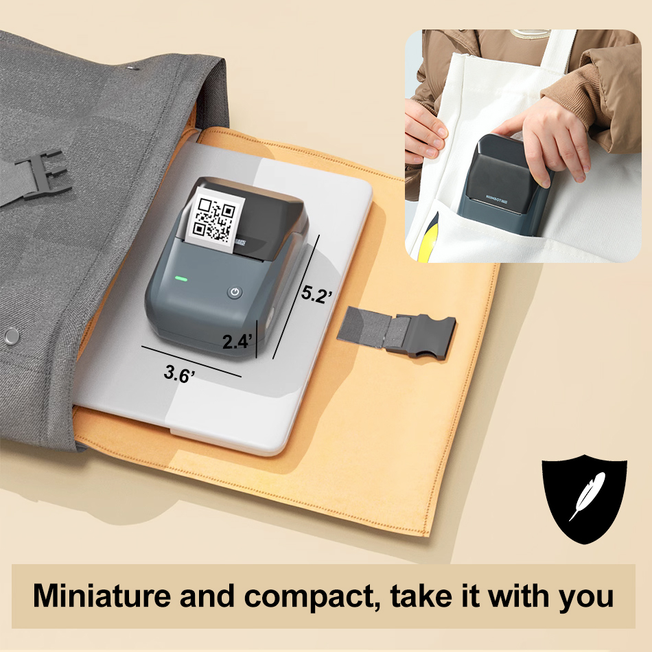 Niimbot B1 Wireless Label Make - огляд і ціна Round Sticker Thermal Labels Colored