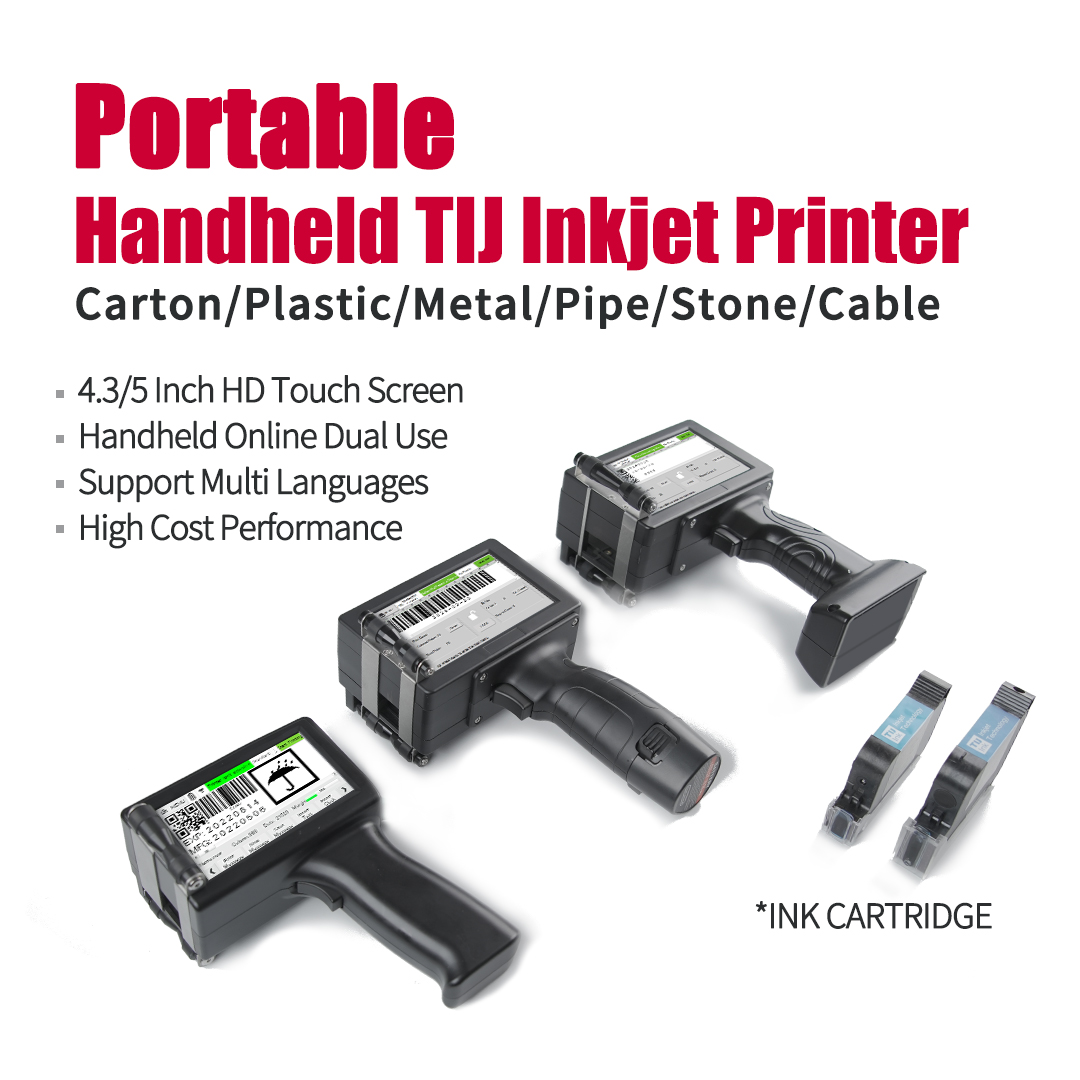 Best Selling DOCOD G300E 25.4m - огляд і ціна Handheld Inkjet Date Code Printer Gun
