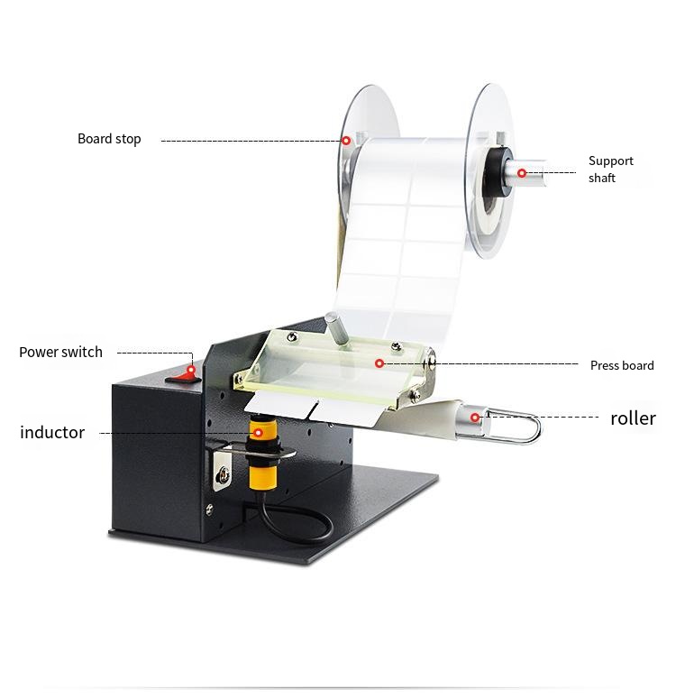 Glass Bottle Packaging Type St - огляд і ціна Label Dispenser Electric Peel Machine