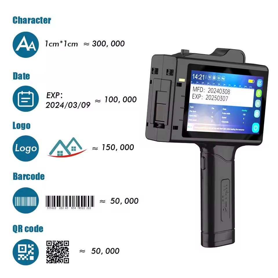 Willita Handheld Inkjet Printe - огляд і ціна Handheld Inkjet Date Code Printer Gun
