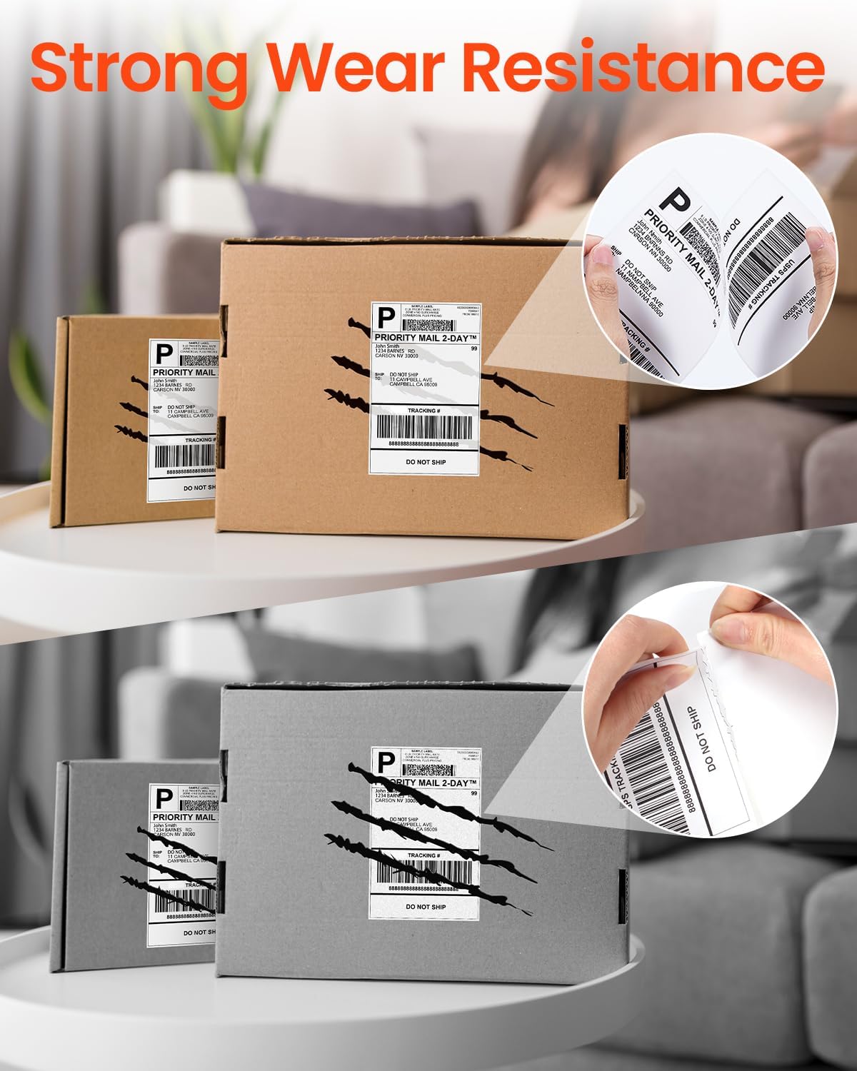 White 4x6 Thermal Shipping Sti - огляд і ціна Thermal Label Printer 4X6 Shipping