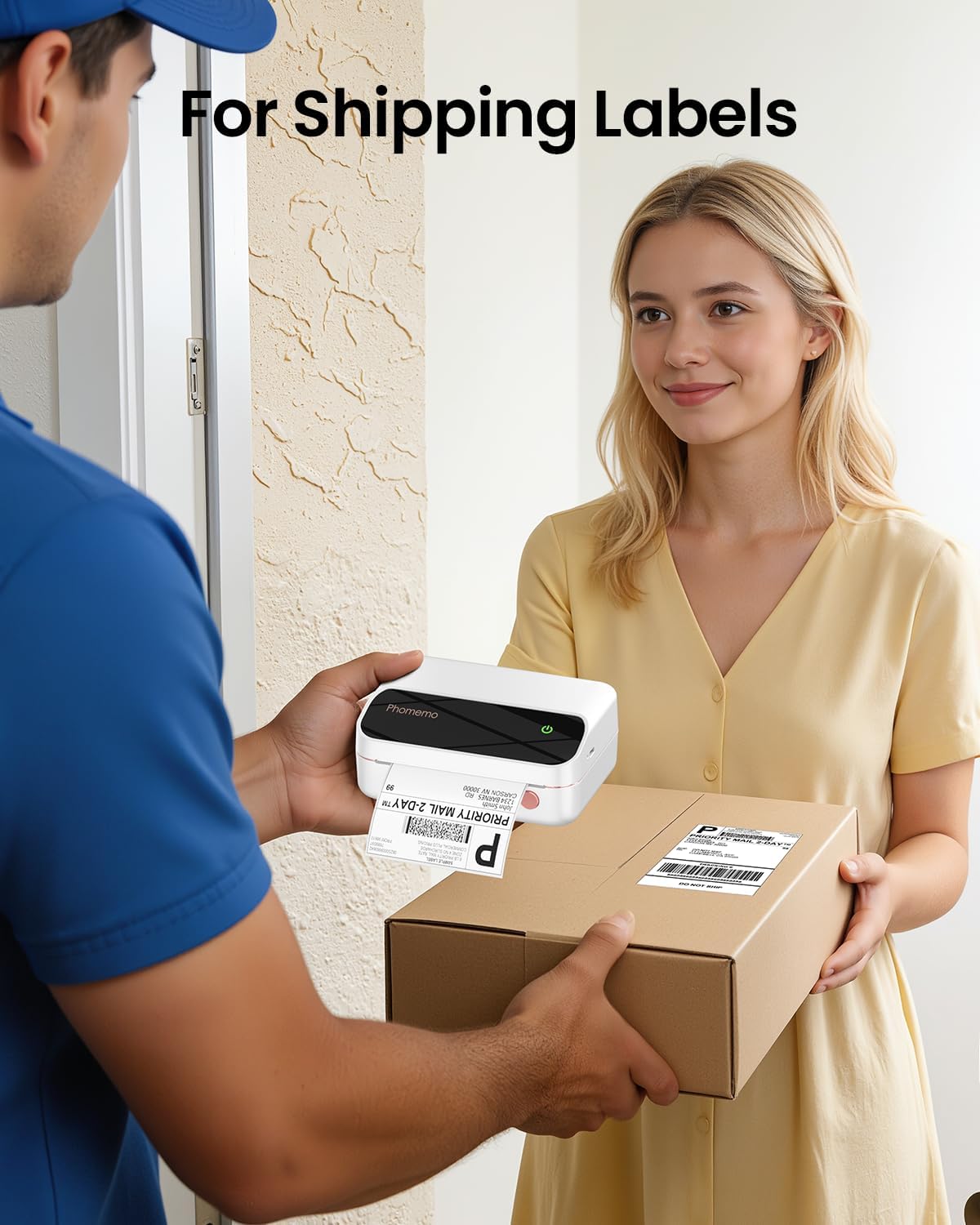 White 4x6 Thermal Shipping Sti - огляд і ціна Thermal Label Printer 4X6 Shipping