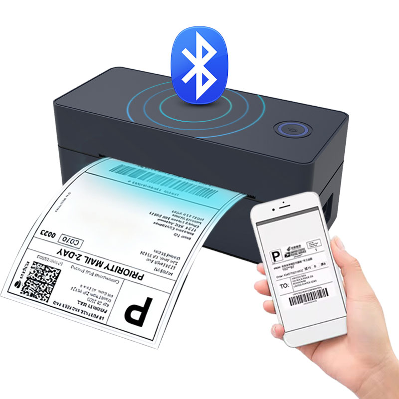 Wireless Bluetooth Thermal Des - огляд і ціна Thermal Label Printer 4X6 Shipping