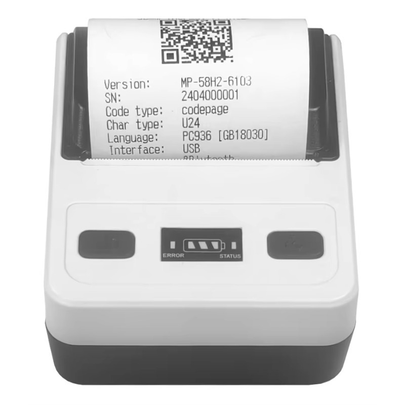 High Quality 58mm Thermal Rece - огляд і ціна Bluetooth Portable Thermal Receipt Printer 58Mm