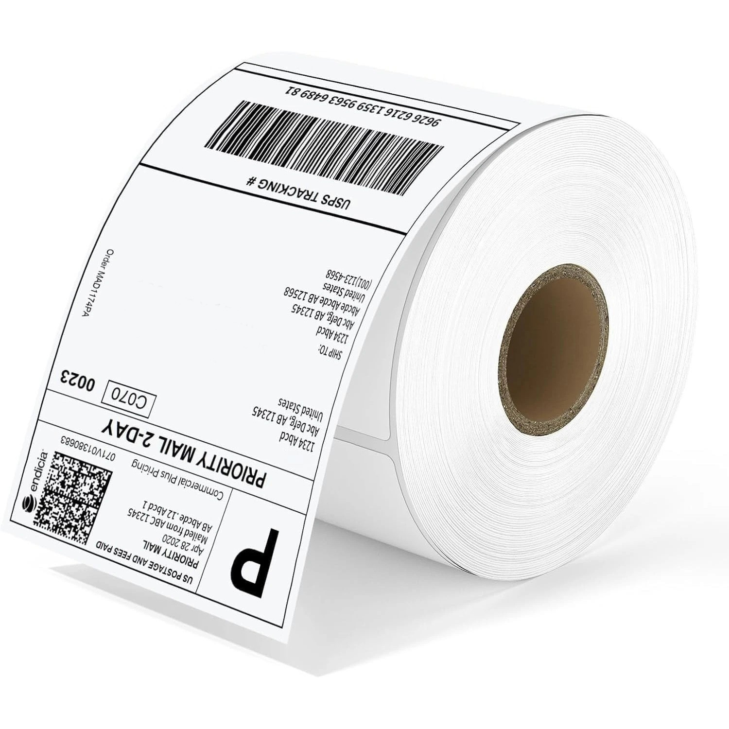 4x6 Inch Direct Thermal Shippi - огляд і ціна Thermal Shipping Label Roll 4X6 500